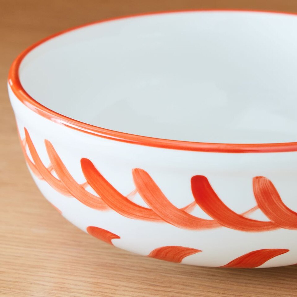 Cabana Handpainted Pasta Bowls West Elm Australia